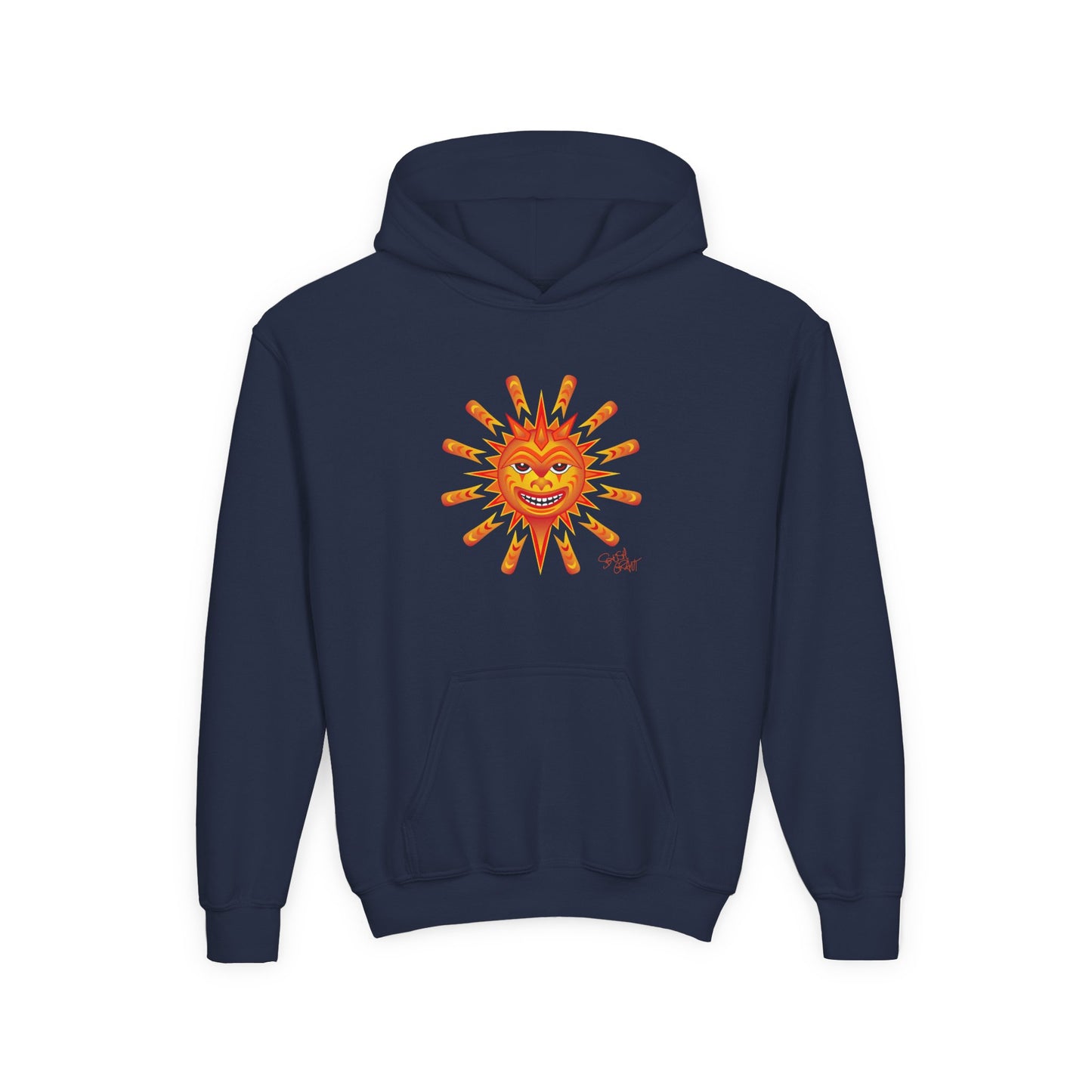 Salish Grant - Sun Kids Hoodie