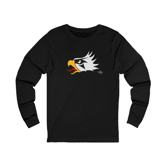 Salish Grant - Mens Eagle Head long sleeve Tshirt