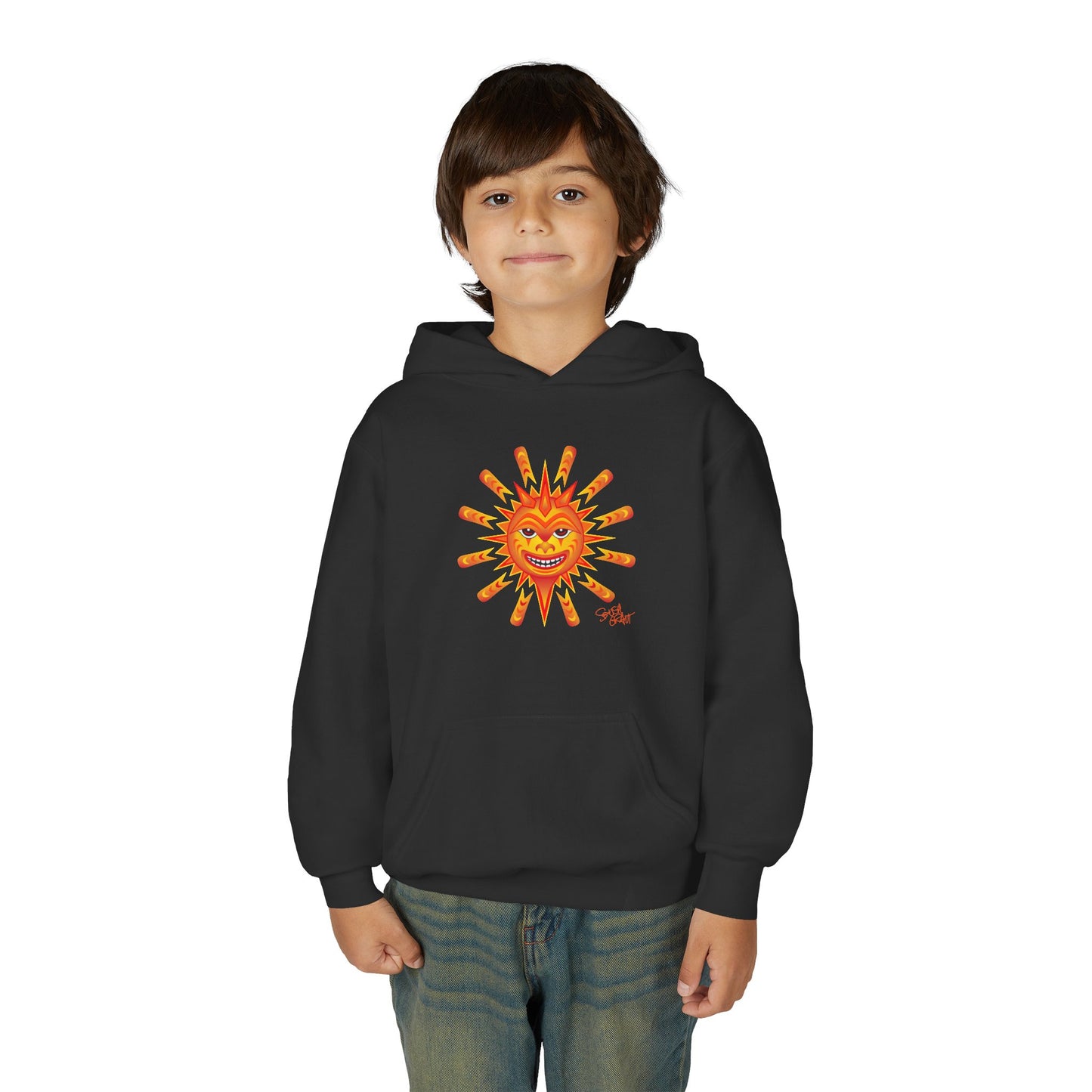 Salish Grant - Sun Kids Hoodie