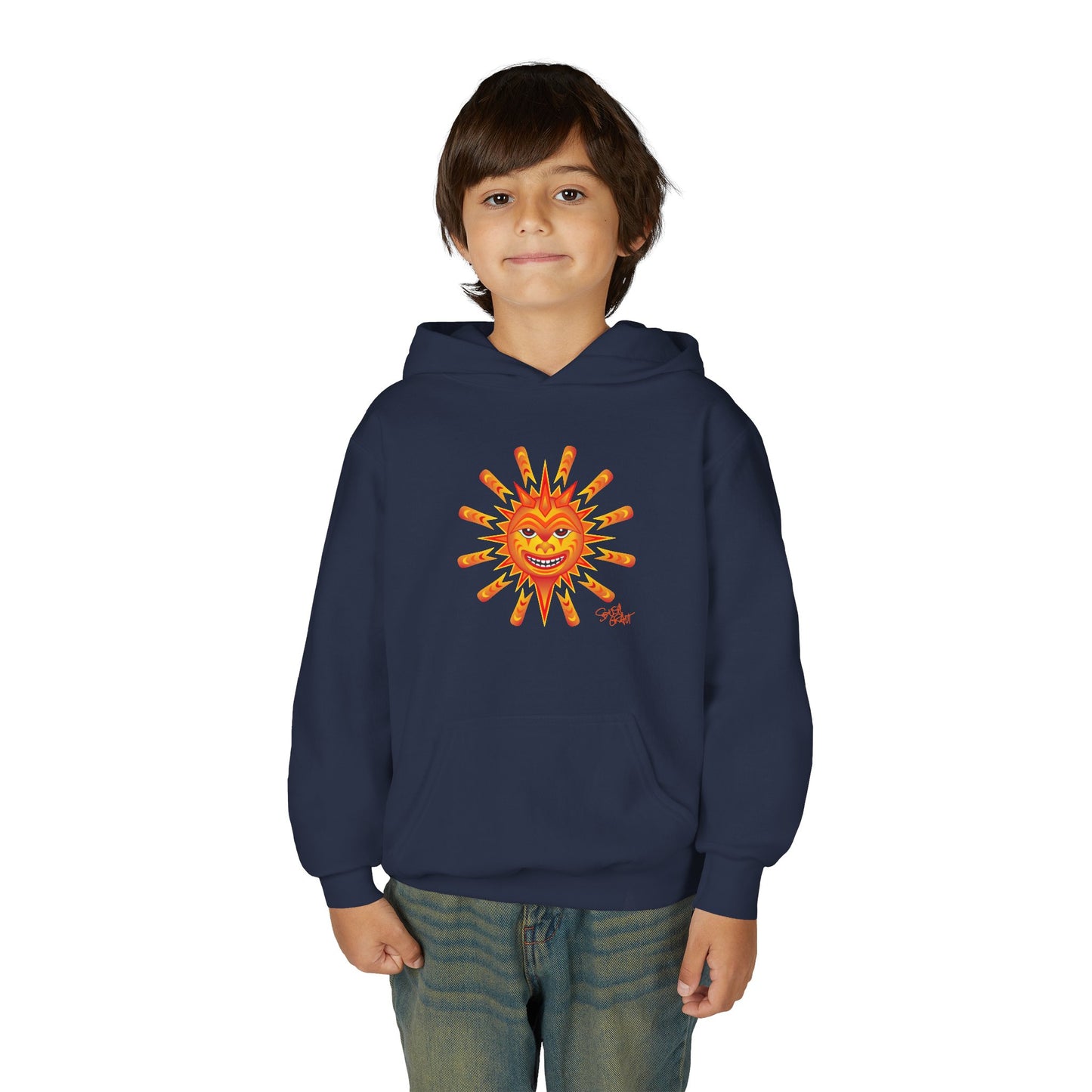 Salish Grant - Sun Kids Hoodie