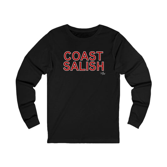 Salish Grant - Mens Coast Salish long sleeve Tshirt