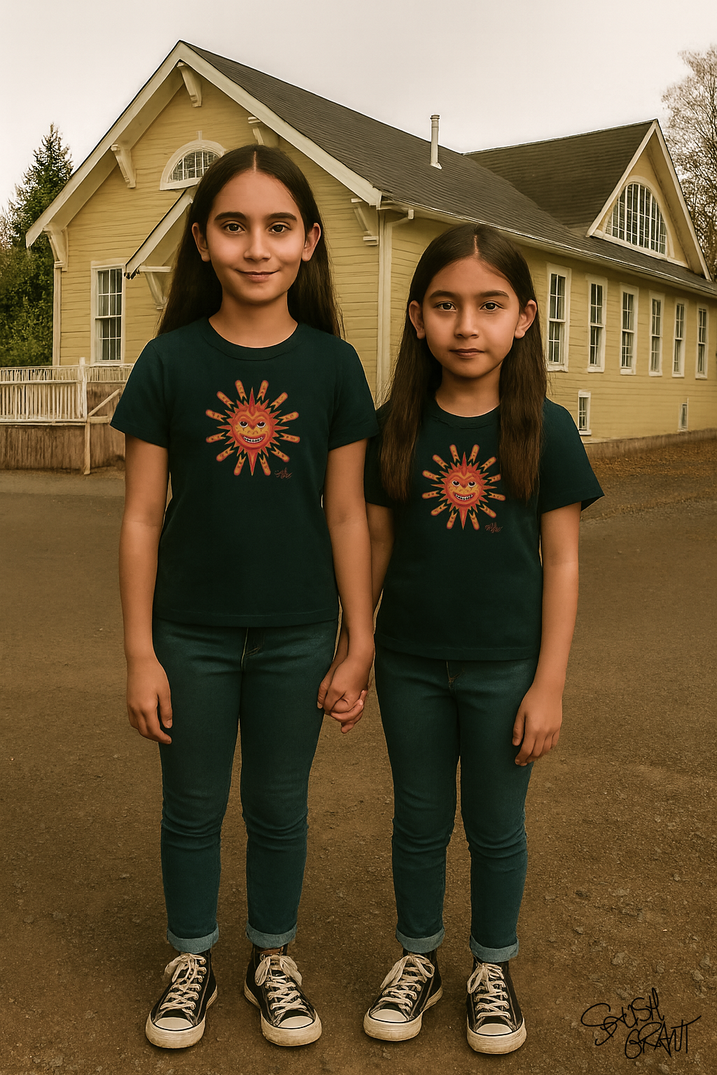 Salish Grant - Summer Solstice Kid's T-shirt