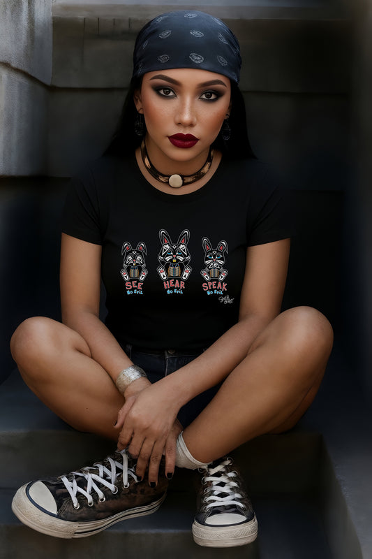 Salish Grant - See Hear Speak No Evil T-shirt