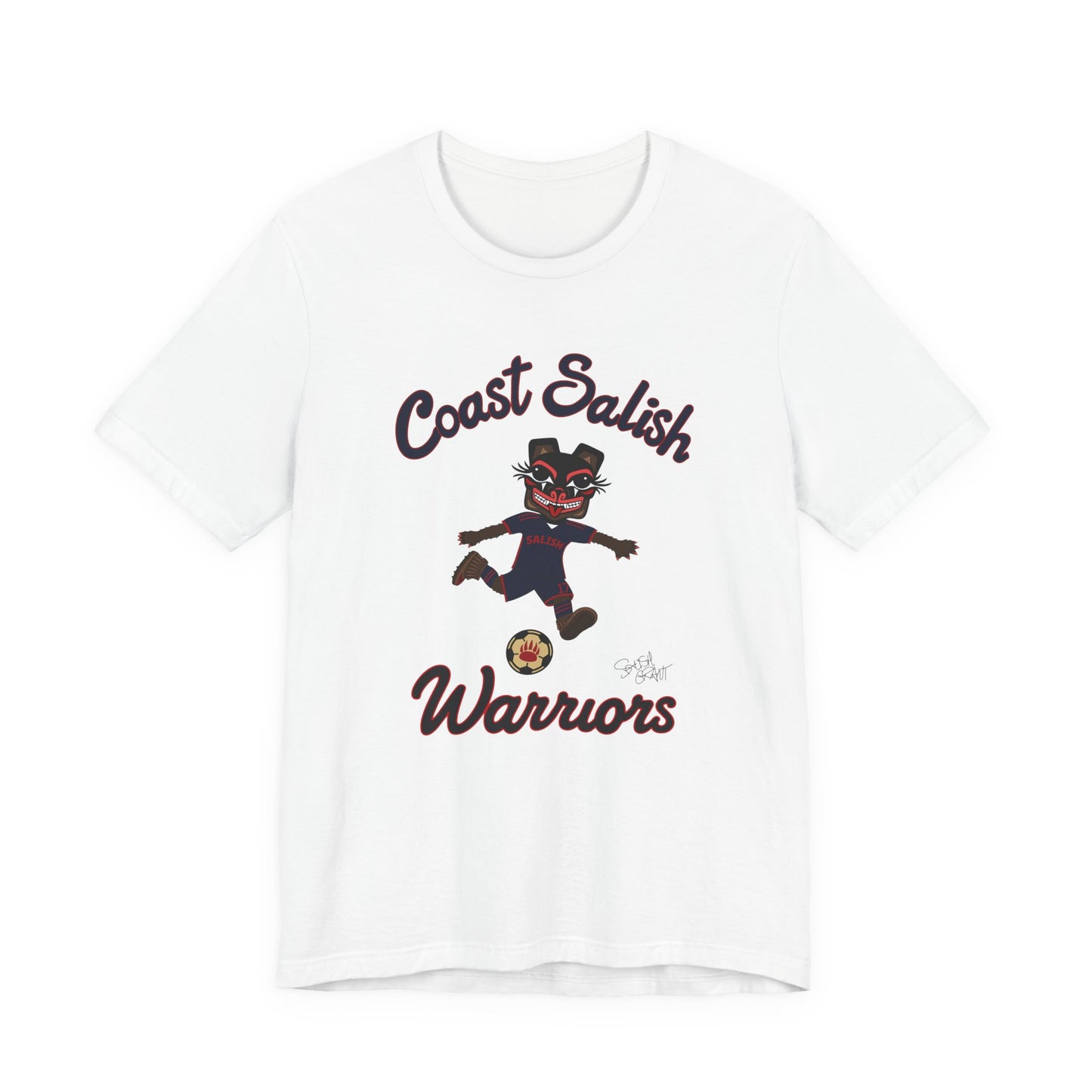 Coast Salish Warriors Soccer Men's T-Shirt – Coast Salish Sportswear for Men