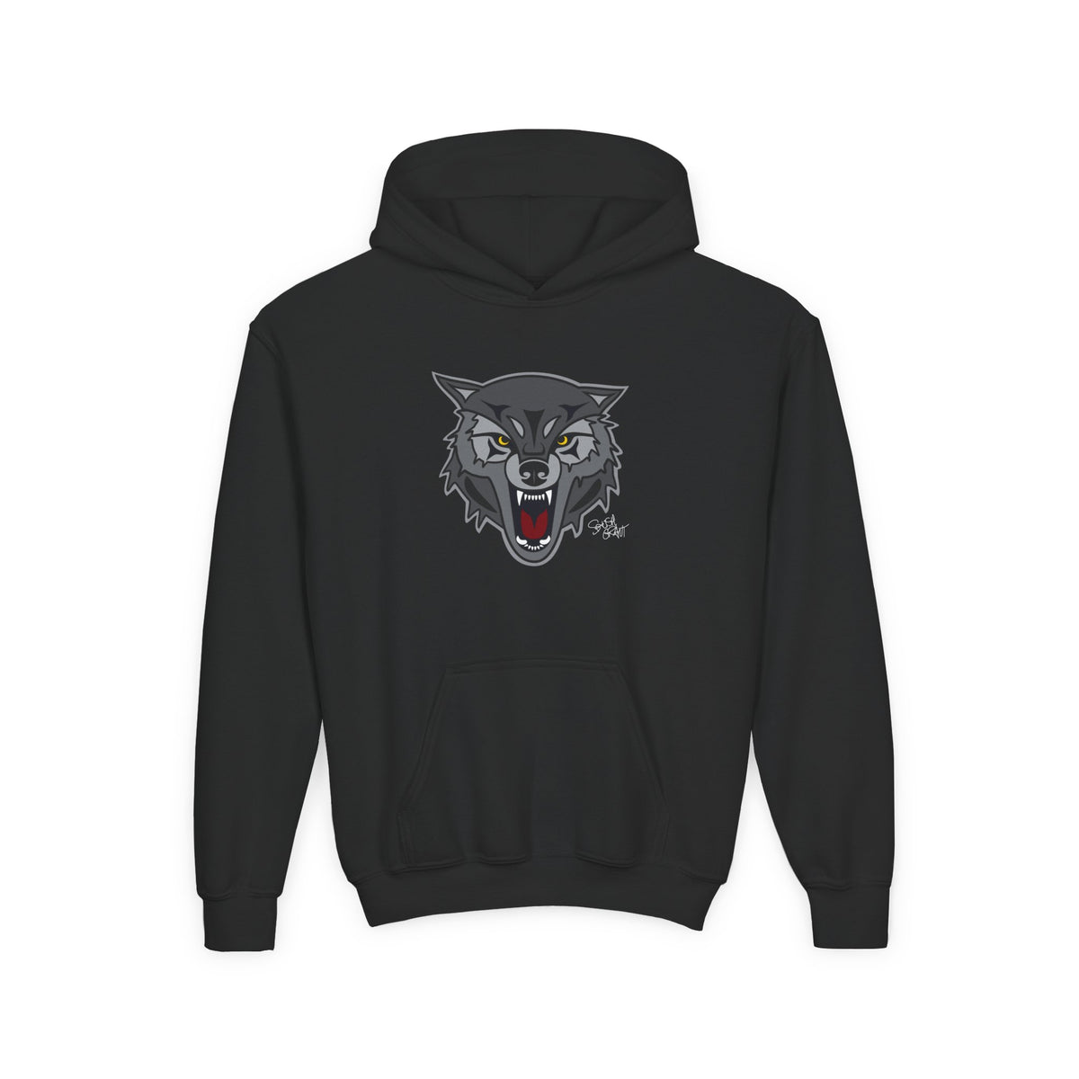 Wolf Kids Hoodie – Coast Salish Art for Children