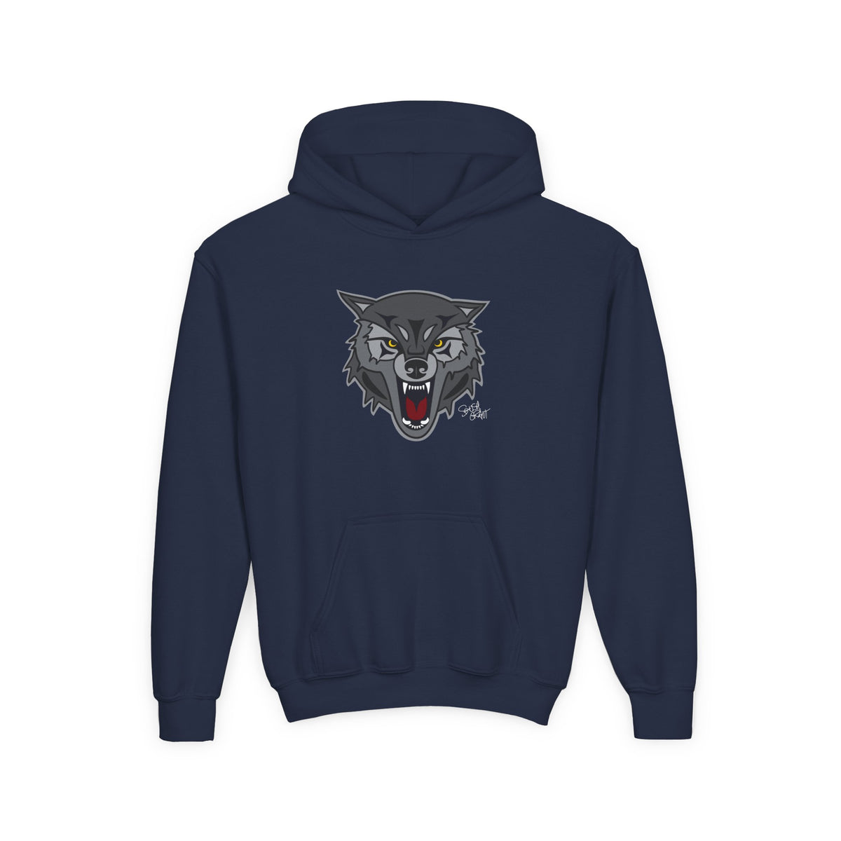 Wolf Kids Hoodie – Coast Salish Art for Children