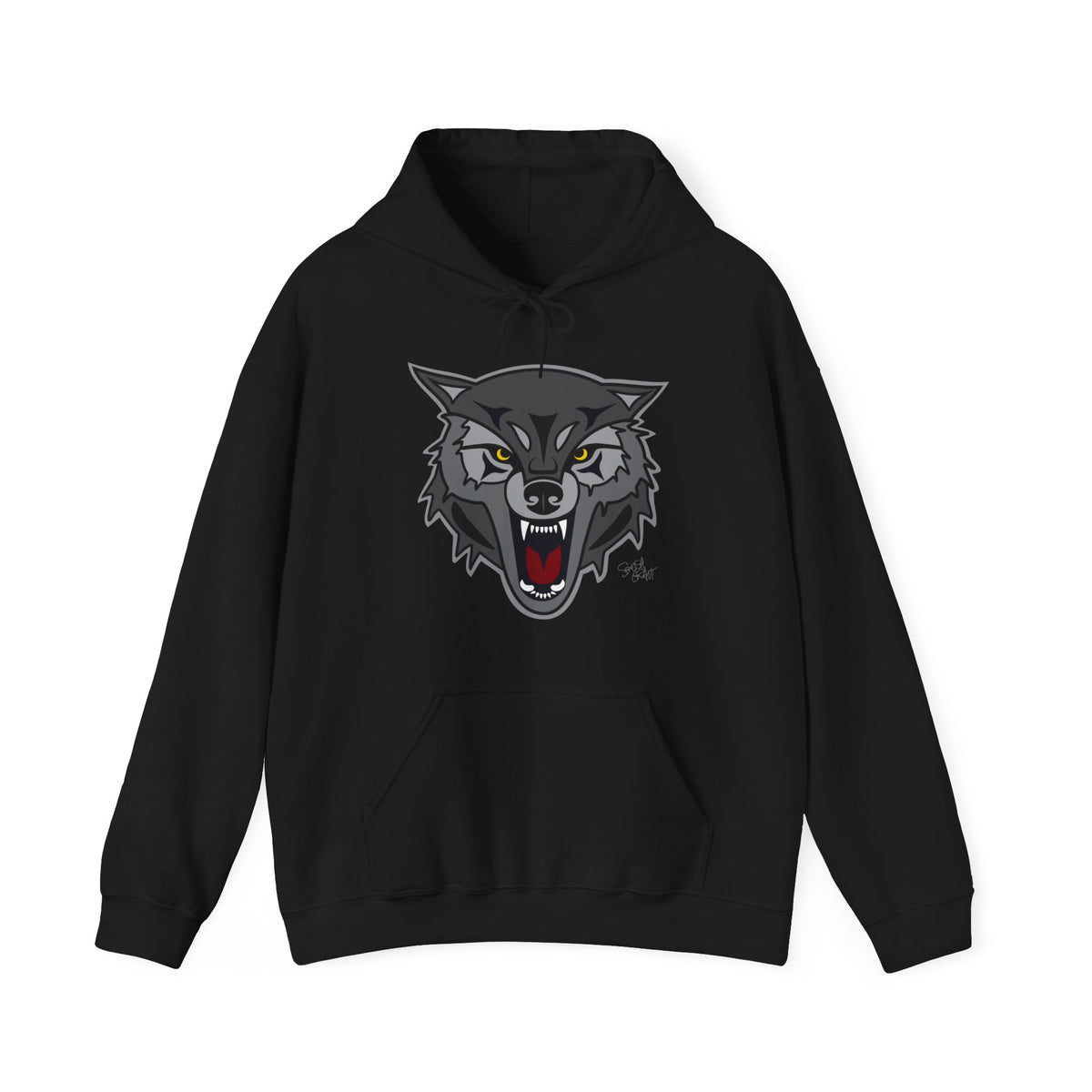 Wolf Hoodie – Coast Salish Art for Men