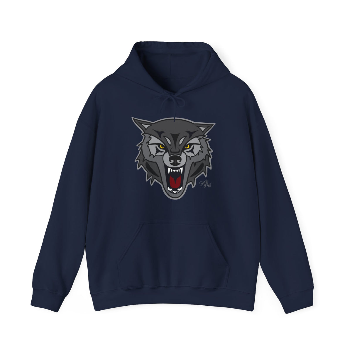 Wolf Hoodie – Coast Salish Art for Men