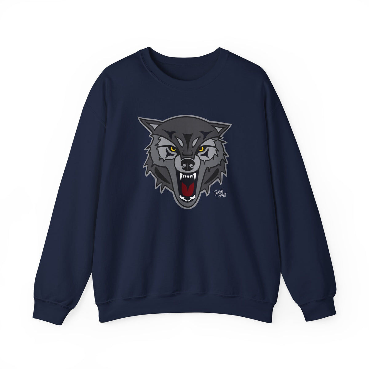 Wolf Sweatshirt – Coast Salish Art for Men