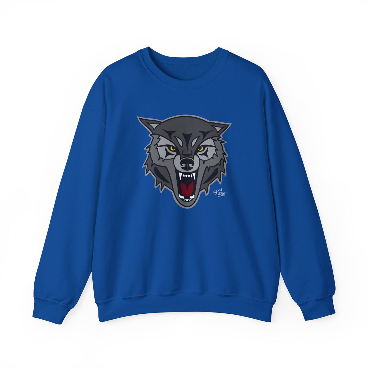 Wolf Sweatshirt – Coast Salish Art for Men