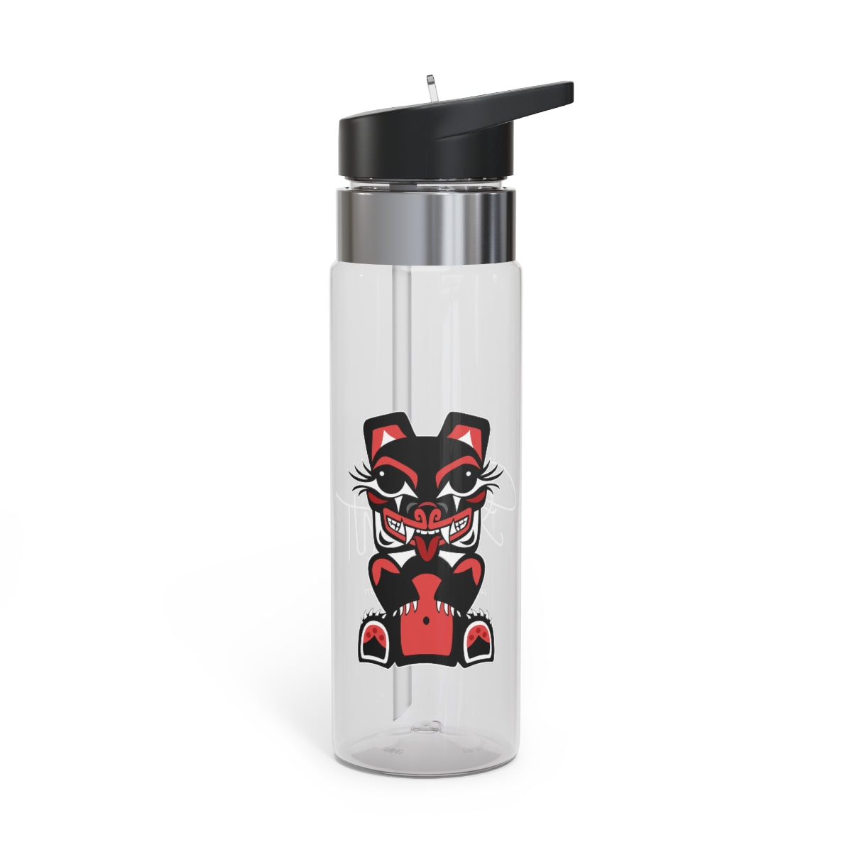 Salish Grant - Mama Bear Water Bottle Coast Salish Art Homeware Canada